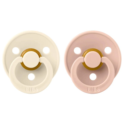 BIBS Cucle, 6-18m, 2 komada, Ivory & Blush