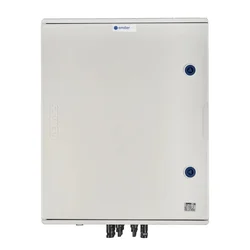DCAC switchgear // IP66, SPD DC Dehn 1000V type 1+2, 4 x PV string, 4 x MPPT // SPD AC Dehn type 1+2, 100A 3-F, FR 100A, phase + socket