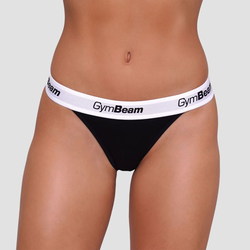 GymBeam Thongs 3Pack Black