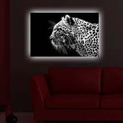 Slika na platnu Wallity sa LED osvetljenjem 45x70cm