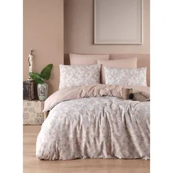 Piti Yaprak - Set posteljine sa jorganom u boji rose dusty rose