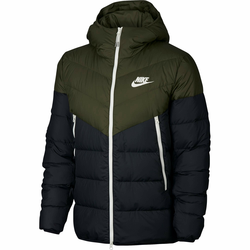 Nike moška jakna Down Fill Windrunner JKT HD Olivno zelena