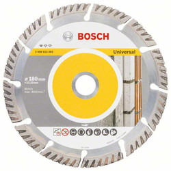 Bosch Accessories Dijamantna rezna ploča Standard for Universal, 180 x 22,23 x 2,4 x 10 mm Bosch Accessories 2608615063 promjer 180 mm 1 ST