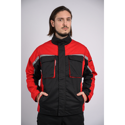 Laki Industry premium Radna bluza Crno-crvena