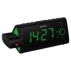 Sencor Digitalni sat sa alarmom SRC 330 GN, Zeleni