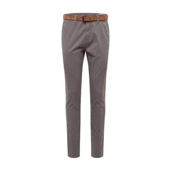 TOM TAILOR DENIM Chino hlače, siva