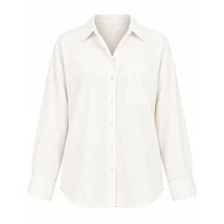 WEARABLE STORIES Bluza Ness off-bela