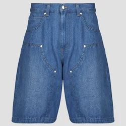 Edwin Double Knee Worker Short Modra