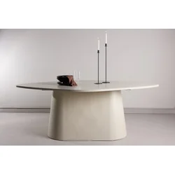 Venture Design Jedilna miza Diamond 210x110x75 cm bež