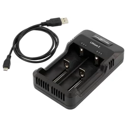 ANSMANN Lithium 2 - AN 1001-0050 Punjač bez baterija, (3.6V/3.7V) 26650, 22650, 18650, 18500, 17670, 16340, 14500 + (1.2V) AA / AAA