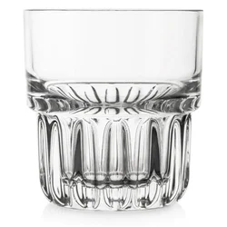 Northix Durable Glass 200 ml z žlebastim dnom za pijačo