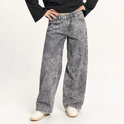 Cropp - Boyfriend loose farmerke - grey