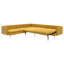SÖDERHAMN Ugaona sofa ležaj, 6-sed, Kelinge tamnožuta