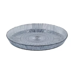 Moder steklen servirni krožnik o 30 cm Kusintha – Bitz