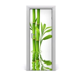 tulup.si Nalepka na vratih Bamboo 75x205 cm