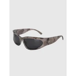 Santa Cruz Opus Dot Wrap Woodcut Camo Sunglasses black