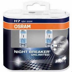 OSRAM žarulja H7 NIGHT BREAKER UNLIMITED