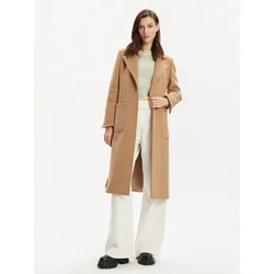MAX&Co. Volneni plašč Runaway 2418011024200 Rjava Regular Fit