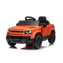 Licencirani auto na akumulator Land Rover Defender 4x4 - narančasti
