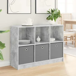 Kreveta s ladicama Betonski sivi 102 x 32 x 73,5 cm