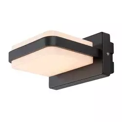 RABALUX Gendt Spoljna zidna lampa, LED, IP44, 12W, 800lm, Crna