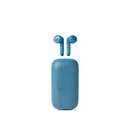 Lexon Lexon SOFTPOWER SPEAKERBUDS 2-v-1 True Wireless Slušalke in 3W Bluetooth zvočnik MODRE, (21350925)