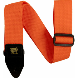 Ernie Ball Polypro Tekstilni kitarski pas Orange & Black