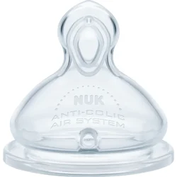 NUK First Choice Teat M cucelj za stekleničko 3m+ 2 kos