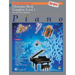 ALFREDS BASIC PIANO LIBRARY CHRISTMAS BOOK LEVEL 1