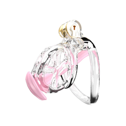 SuperLove Ultimate Chastity Cage Clear Size XS
