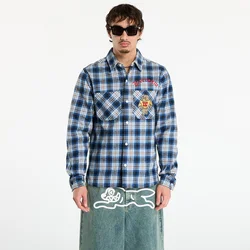 Srajca Billionaire Boys Club Icecream Mascot Check Ls Shirt Blue Check XL