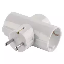 Razdelilec 3x schuko