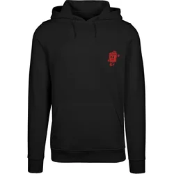Mister Tee Majica Negroni Please krvavo rdeča/črna