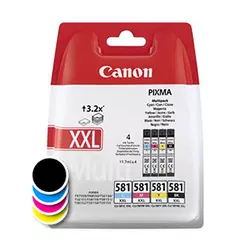Tinta Canon CLI-581 XXL CMYK multipack