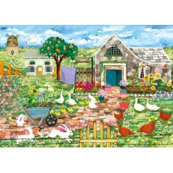Magnolia - Puzzle Kmečka hiša - 1 000 kosov