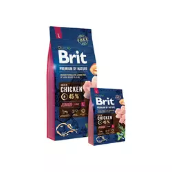 Brit hrana za pasje mladiče Premium by Nature Junior L, 15 kg