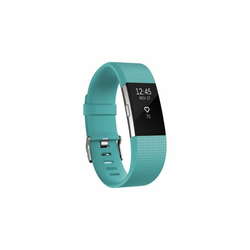 FITBIT Charge 2 fitness narukvica zeleno/srebrna velika