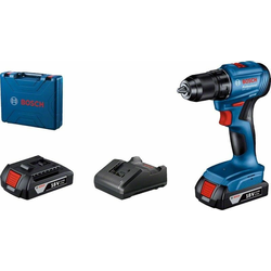 Bosch GSR 185-Li Akumulatorska bušilica - odvrtač 18V, 2x2,0 Ah + kofer 06019K3000