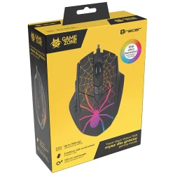 GAMEZONE Opticki gaming mis RGB crni Black Widow RGB