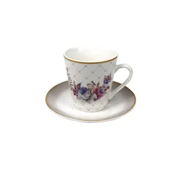 PORCELAN SET ZA KAFU 150ml (MREŽA) 6/1 JH-COF6-4654