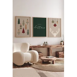 Wallity Uramljena slika Nwyearmdl7, 33x48 cm, 3 dela