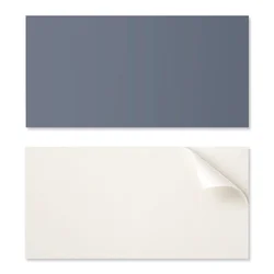 shumee Dekorativna samolepilna vinilna stenska plošča 100x50 cm temno modra
