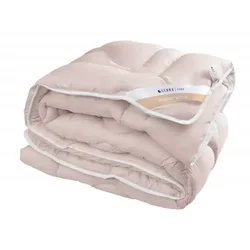 DE Odeja za vse letne čase 155x200 MERINO VOLNA Senna Home Pink