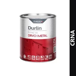 HELIOS Durlin emajl za drvo i metal 0.75 l crna