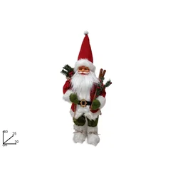 Novogodišnja figura Deda Mraz 80cm