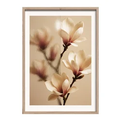 Print slika Poster Framed PS057 50x70cm Soft Magnolia Styler