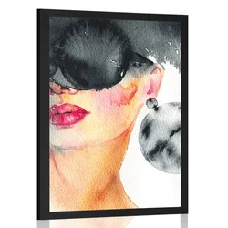 Plakat ženska ikona - 40x60 no frame