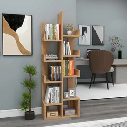 Hanah Home polica za knjige Pamfilya, 53 cm, atlantski bor