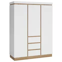 Ormar Sa Klasičnim Vratima Calabria 157,4/211,6/60 cm bela, boja hrasta