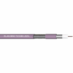 ELAN Koaksjialni kabel vanjski promjer: 2.8 mm 75 ljubičaste boje ELAN 81591 metarski